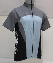 Cyklistický dres V-RIDER PRO kr.r. šedý - S