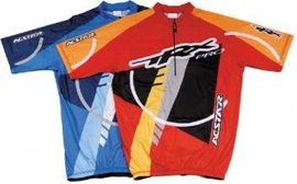 Cyklistický dres V-RIDER TRX krátký rukáv červený - S