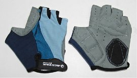 Cyklistické rukavice V-RIDER Tour modré - M