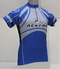 Cyklistický dres V-RIDER Acstar krátký rukáv modrý - S
