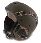 lyžařská helma MANGO Kino Free XP hnědá matná - 52-54 cm