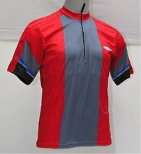 Cyklistický dres V-RIDER Stream krátký rukáv červený - M