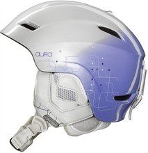 lyžařská helma SALOMON AURA 10 custom AIR white/purple M/L