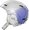 lyžařská helma SALOMON AURA 10 custom AIR white/purple M/L